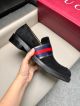 Gucci Man Black Calfskin Business Leather Shoes 042890 (6)_th.jpg